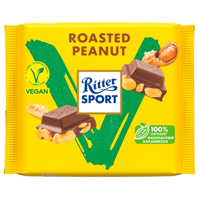 Ritter Sport Roasted Peanut vegan 100g